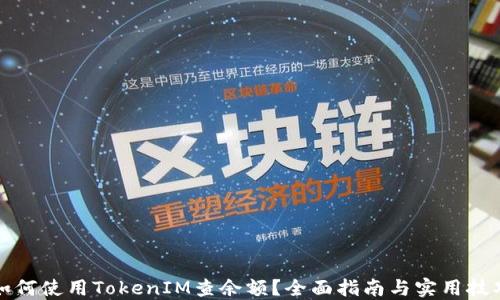 
如何使用TokenIM查余额？全面指南与实用技巧