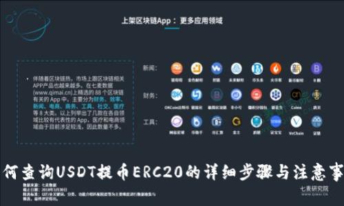 如何查询USDT提币ERC20的详细步骤与注意事项