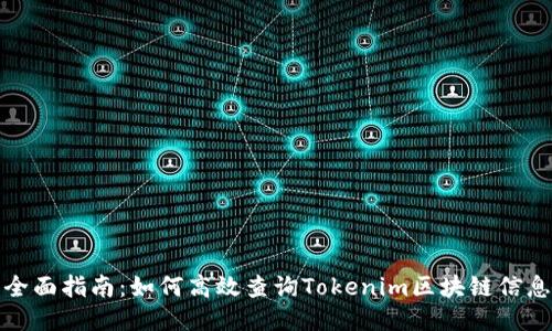 全面指南：如何高效查询Tokenim区块链信息
