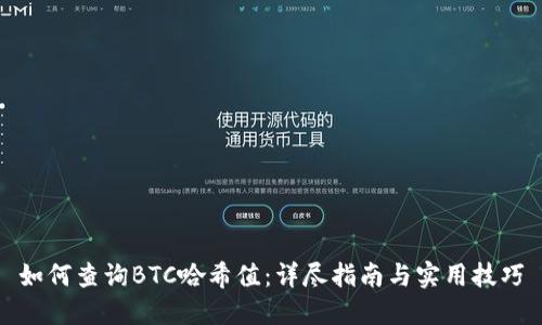 如何查询BTC哈希值:详尽指南与实用技巧